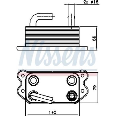 Ölkühler, Motoröl 90738 Ölkühler, Motoröl 90738