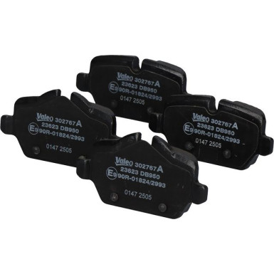 Valeo Bremsbelagsatz, Scheibenbremse EXPERT 302767A Valeo Bremsbelagsatz, Scheibenbremse EXPERT 302767A