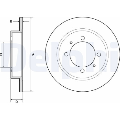 Bremsscheibe BG3203 Bremsscheibe BG3203