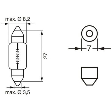 BOSCH Glühlampe Pure Light 1 987 302 226