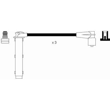 NGK Zündleitungssatz 7408