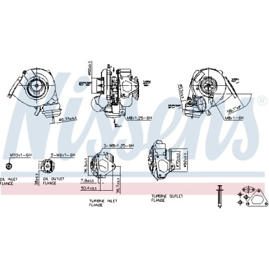 Nissens Turbolader 93109