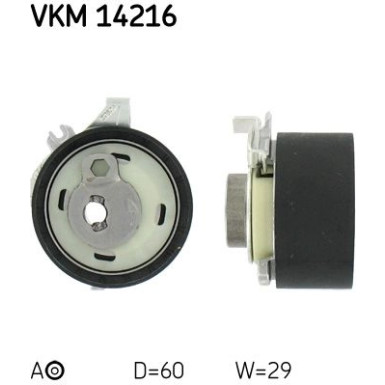 SKF Spannrolle, Zahnriemen VKM 14216