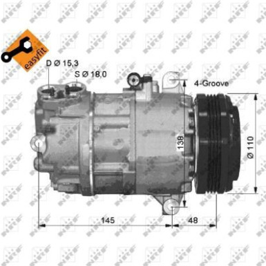 Kompressor, Klimaanlage 32493