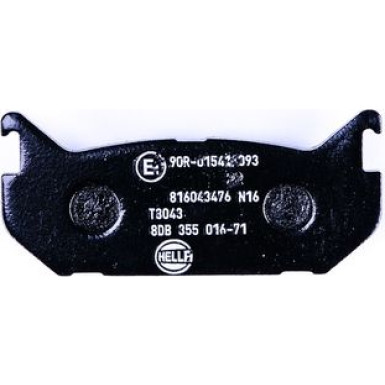 Hella Bremsbelagsatz, Scheibenbremse 8DB 355 016-711
