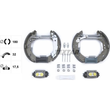 Textar Bremsbackensatz Shoe Kit Pro 84056800