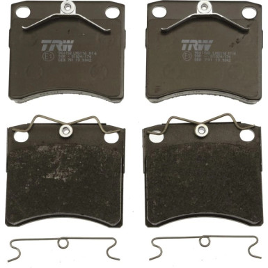TRW Bremsbelagsatz, Scheibenbremse COTEC GDB791 TRW Bremsbelagsatz, Scheibenbremse COTEC GDB791