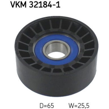 Umlenk-/Führungsrolle, Keilrippenriemen VKM 32184-1 Umlenk-/Führungsrolle, Keilrippenriemen VKM 32184-1