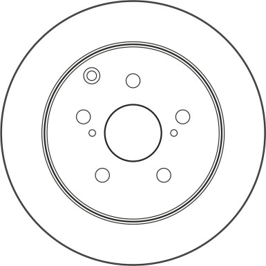 TRW Bremsscheibe DF4446 TRW Bremsscheibe DF4446