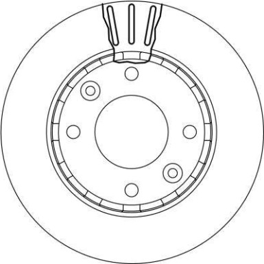 TRW Bremsscheibe DF4171