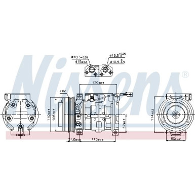 Kompressor, Klimaanlage 89099 Kompressor, Klimaanlage 89099