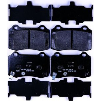Hella Bremsbelagsatz, Scheibenbremse 8DB 355 021-251 Hella Bremsbelagsatz, Scheibenbremse 8DB 355 021-251