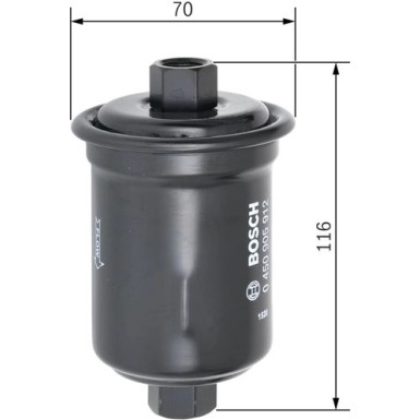 Kraftstofffilter 0 450 905 912