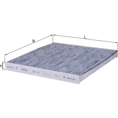 Knecht Filter, Innenraumluft LAK 157