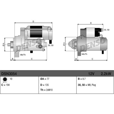 Starter DSN3054 Starter DSN3054