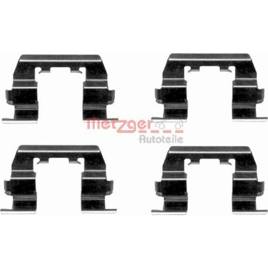 Metzger Zubehörsatz, Scheibenbremsbelag 109-1669