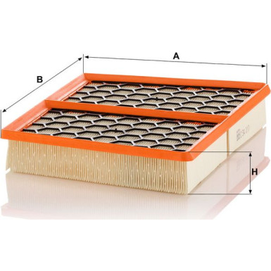MANN-FILTER C 34 017 Luftfilter