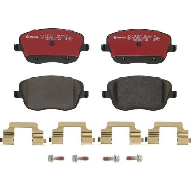 Brembo Bremsbelagsatz, Scheibenbremse XTRA LINE P 85 057X Brembo Bremsbelagsatz, Scheibenbremse XTRA LINE P 85 057X