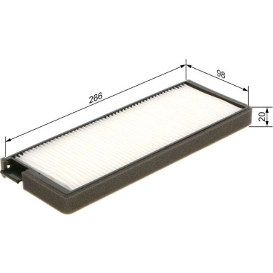 Filter, Innenraumluft 1 987 435 123 Filter, Innenraumluft 1 987 435 123