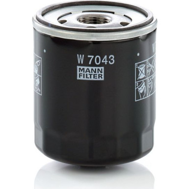Mann-Filter Ölfilter W 7043 Mann-Filter Ölfilter W 7043
