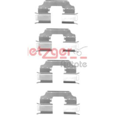 Metzger Zubehörsatz, Scheibenbremsbelag 109-1770