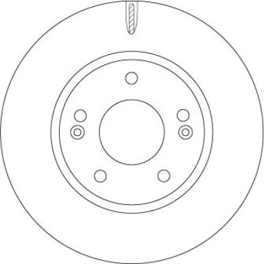 TRW Bremsscheibe DF6936 TRW Bremsscheibe DF6936