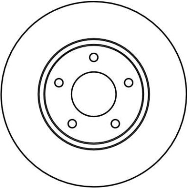 TRW Bremsscheibe DF4095 TRW Bremsscheibe DF4095