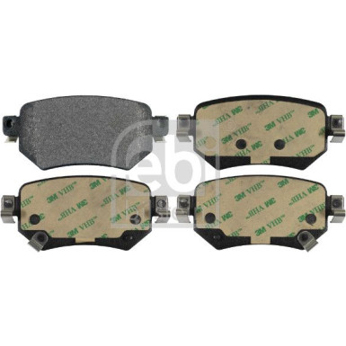 febi bilstein Bremsensatz, Scheibenbremse Bremsensatz Hinterachse 10866635 febi bilstein Bremsensatz, Scheibenbremse Bremsensatz Hinterachse 10866635