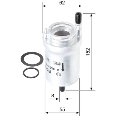 Kraftstofffilter 0 450 905 925 Kraftstofffilter 0 450 905 925
