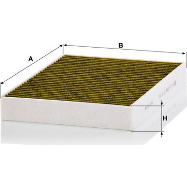 MANN-FILTER FP 34 003 Innenraumfilter FreciousPlus Aktivkohlefilter mit Polyphenol, antibakteriell, Feinstaubfilter (PM 2.5) MANN-FILTER FP 34 003 Innenraumfilter FreciousPlus Aktivkohlefilter mit Polyphenol, antibakteriell, Feinstaubfilter (PM 2.5)