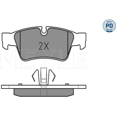 Meyle Bremsbelagsatz, Scheibenbremse MEYLE-PD: Advanced performance and design 025 239 2318/PD Meyle Bremsbelagsatz, Scheibenbremse MEYLE-PD: Advanced performance and design 025 239 2318/PD