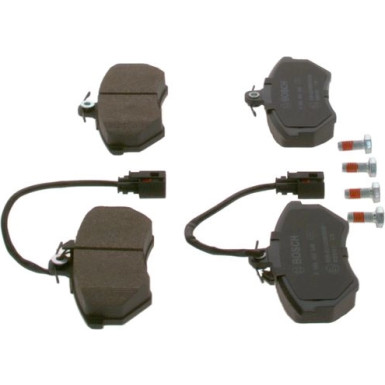 BOSCH Bremsbelagsatz, Scheibenbremse 0 986 460 948