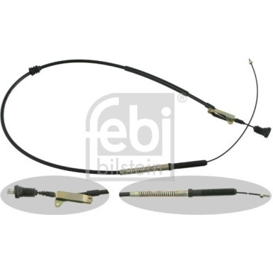 FEBI BILSTEIN 15751 Seilzug, Feststellbremse