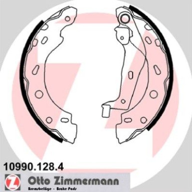 Bremsbackensatz 10990.128.4 Bremsbackensatz 10990.128.4