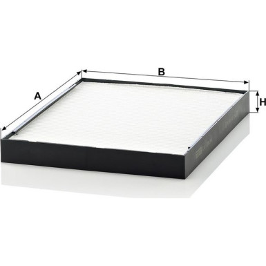MANN-FILTER CU 2634 Innenraumfilter, Partikelfilter MANN-FILTER CU 2634 Innenraumfilter, Partikelfilter