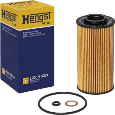 Hengst Filter Ölfilter E208H D224