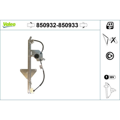 Valeo Fensterheber 850932