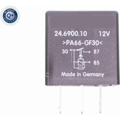 Vemo Relais, Kraftstoffpumpe Q+, Erstausrüsterqualität V15-71-0019