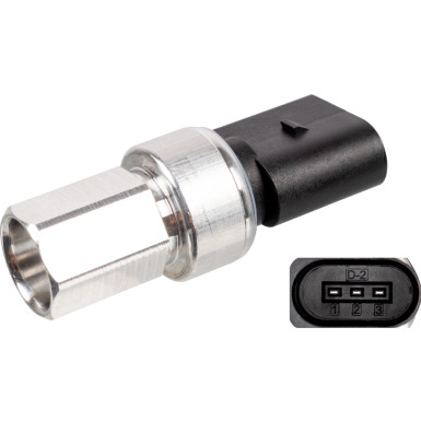 FEBI BILSTEIN 29240 Druckschalter, Klimaanlage FEBI BILSTEIN 29240 Druckschalter, Klimaanlage