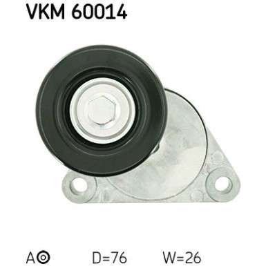 SKF Spannrolle, Keilrippenriemen VKM 60014