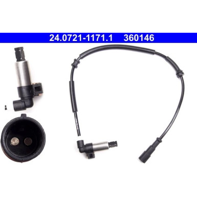 Sensor, Raddrehzahl 24.0721-1171.1 Sensor, Raddrehzahl 24.0721-1171.1