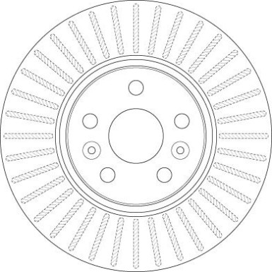 TRW Bremsscheibe DF6449 TRW Bremsscheibe DF6449