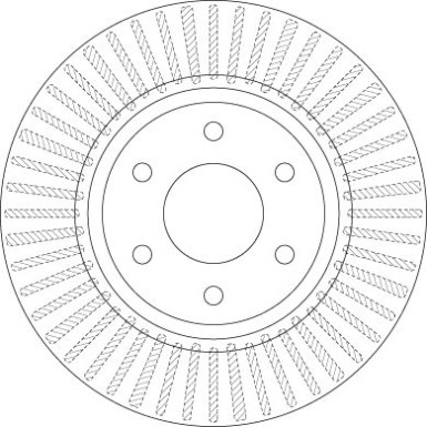TRW Bremsscheibe DF6416 TRW Bremsscheibe DF6416