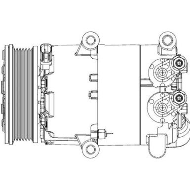 Kompressor, Klimaanlage ACP 310 000P Kompressor, Klimaanlage ACP 310 000P