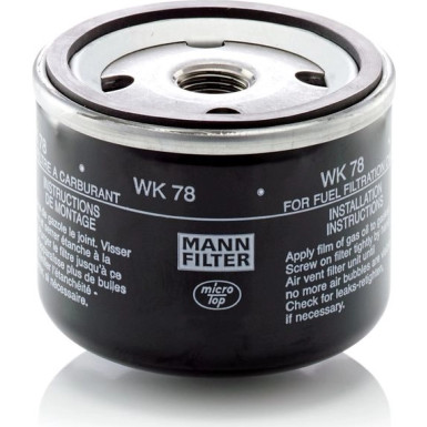 Mann-Filter Kraftstofffilter WK 78