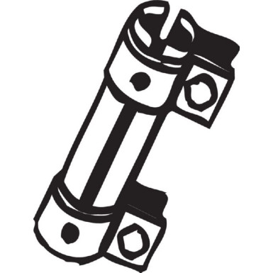 Bosal Rohrverbinder, Abgasanlage 265-459