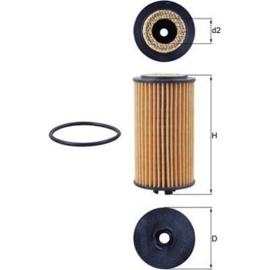 Knecht Ölfilter OX 978D