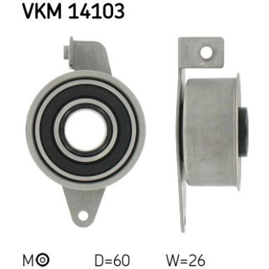 SKF Spannrolle, Zahnriemen VKM 14103