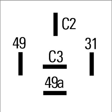Hella Blinkgeber 4DN 009 492-101