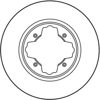 TRW Bremsscheibe DF3084